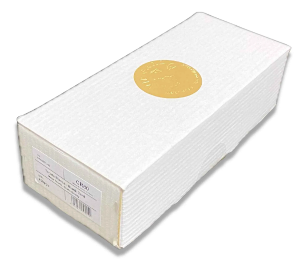 Tarjeta PVC CR80 Blanca 0.76mm - Importada - Caja 250 unidades