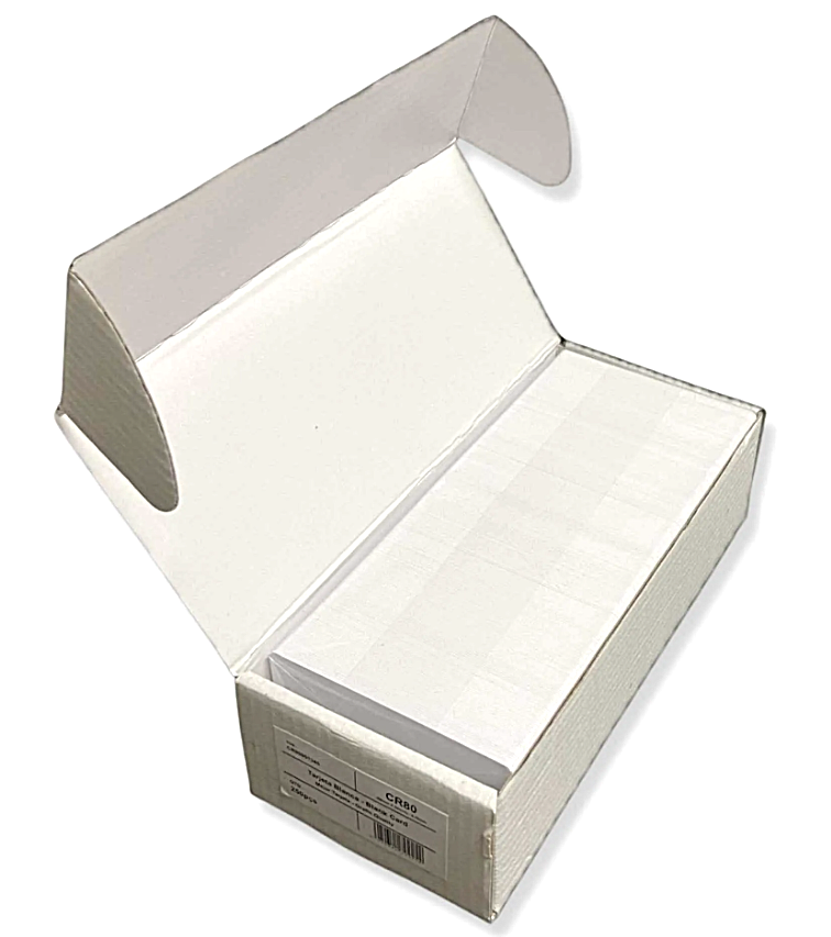 Tarjeta PVC CR80 Blanca 0.76mm - Importada - Caja 250 unidades - Imagen 2